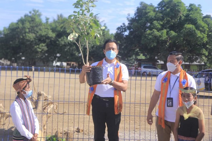 Hari Anak Nasional, Bupati Belu Bersama Siswa SDN Fatuk Metan Lakukan Ini