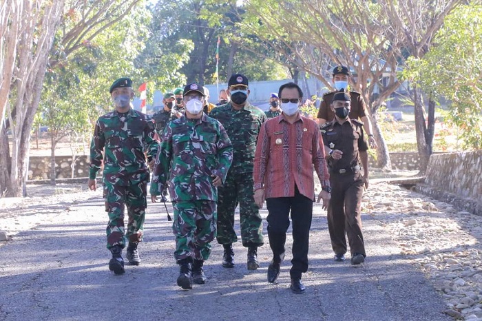 Bupati Belu Buka Diksarmil Kadet Mahasiswa Unhan RI