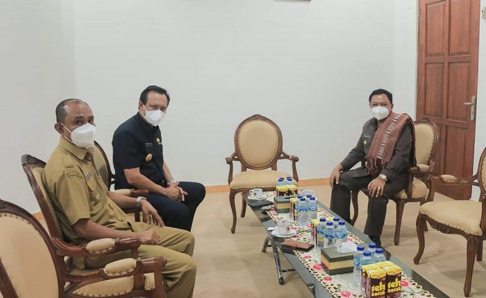 Kunjungan Bupati Malaka Pererat Tali Persaudaraan Dengan Belu