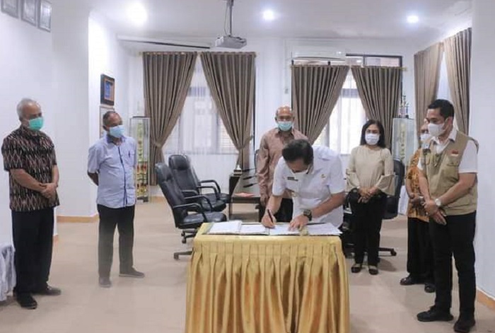 MoU Kerjasama Diteken Bupati Belu dan Rektor Universitas Timor, Ini Tujuannya