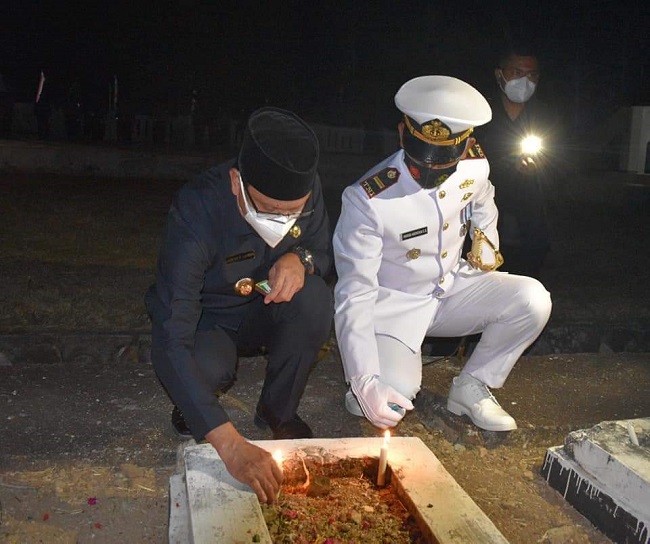 Bupati Belu Ikuti Apel Kehormatan di Taman Makam Pahlawan Seroja