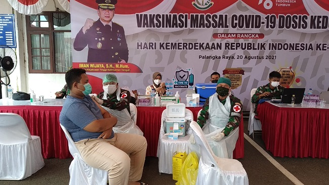 Giliran Kejati Kalteng Diserbu Pemburu Vaksin, Ini Jumlah Dosisnya