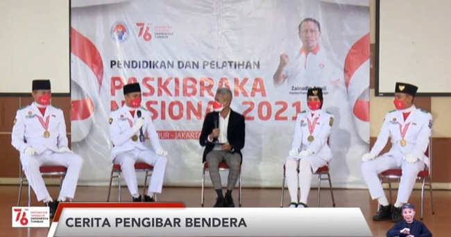 Inilah Ridho Hadfizar Armadhani, Anggota Paskibraka Kebanggaan Lampung