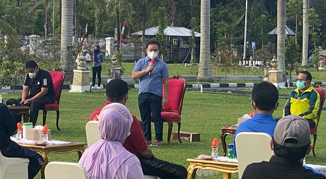 Kumpulkan SOPD, Gubernur Minta ASN Lingkup Pemprov untuk Jaga Kesehatan