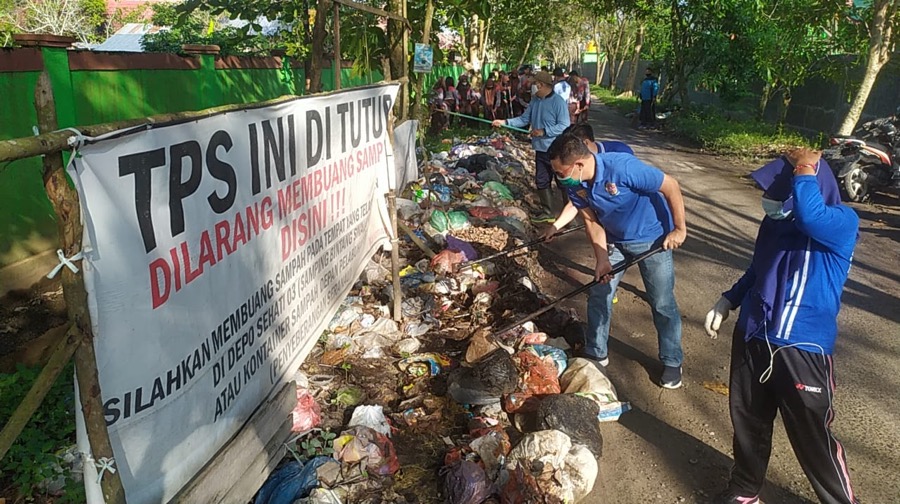 Karang Taruna Kecam Perilaku Buang Sampah Sembarangan