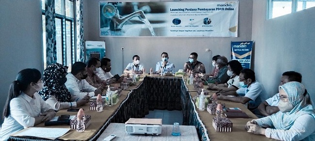 Sekarang, Warga Barsel Bisa Bayar Tagihan PDAM Tirta Barito Lewat Bank Mandiri