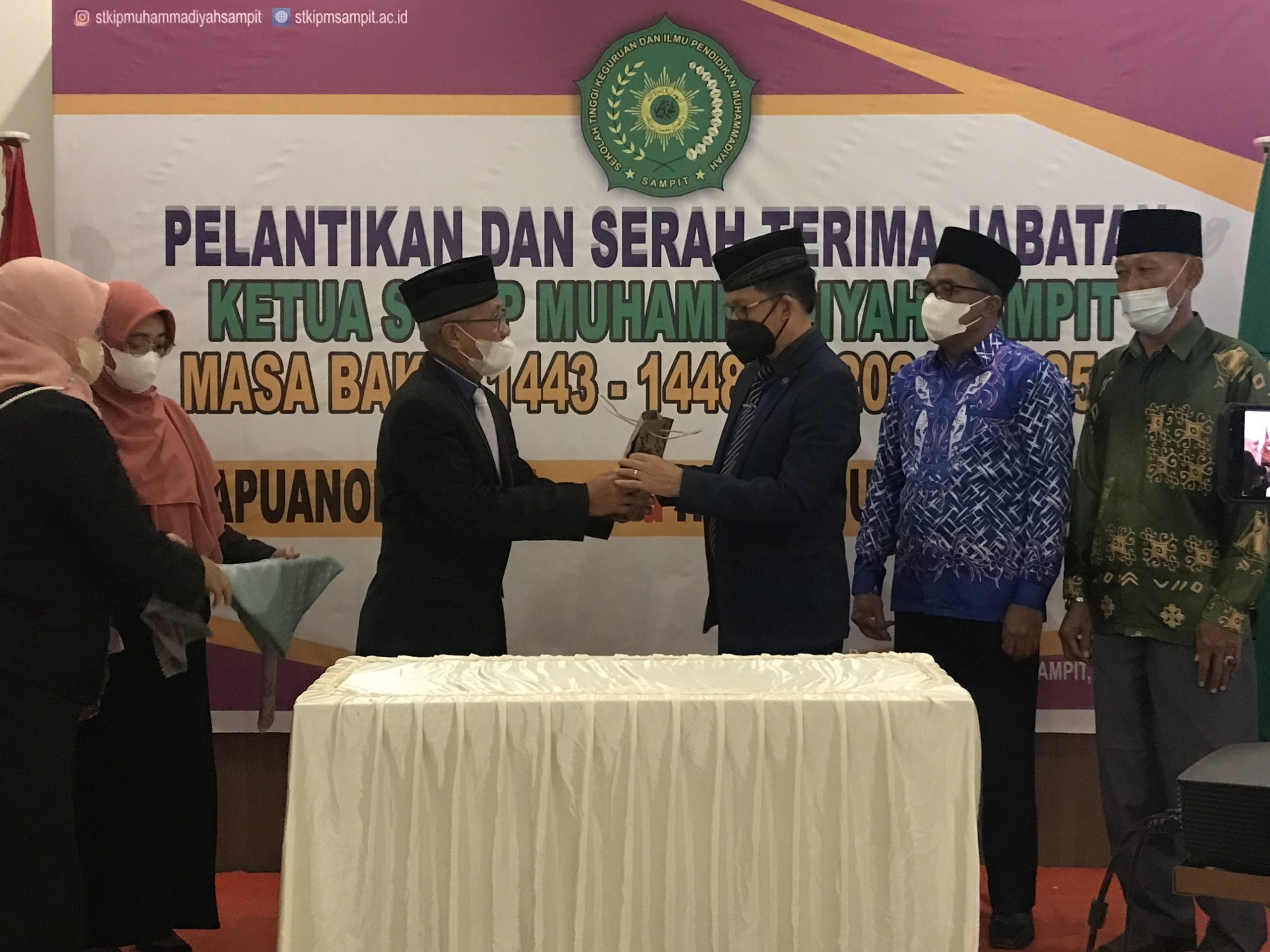 Jabatan Apuanor Berakhir, Mahmu’ddin Nahkodai STKIP Muhammadiyah Sampit