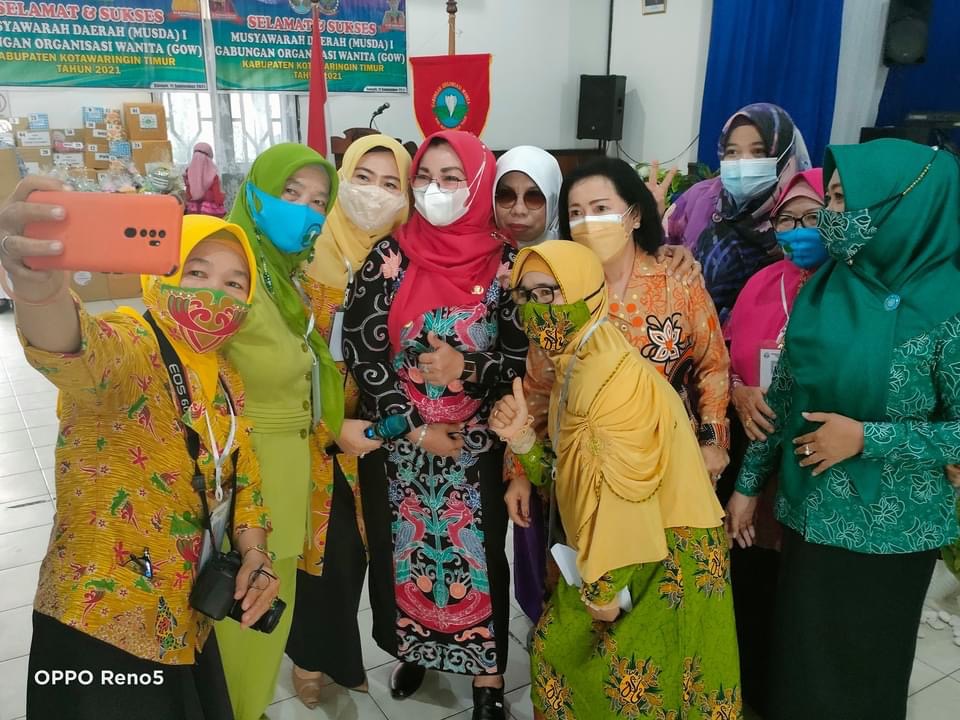 Selamat! Wabup Irawati Terpilih Menjadi Ketua GOW Kotim