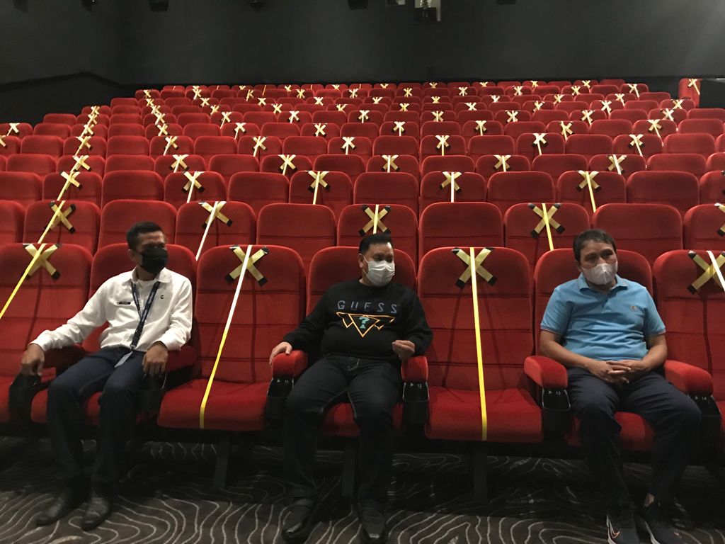 Reopening, Nonton Bioskop Di Sampit Harus Tunjukan Bukti Vaksin