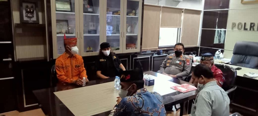 DAD Sambangi Polres Kotim, Ada Aduan Disampaikan
