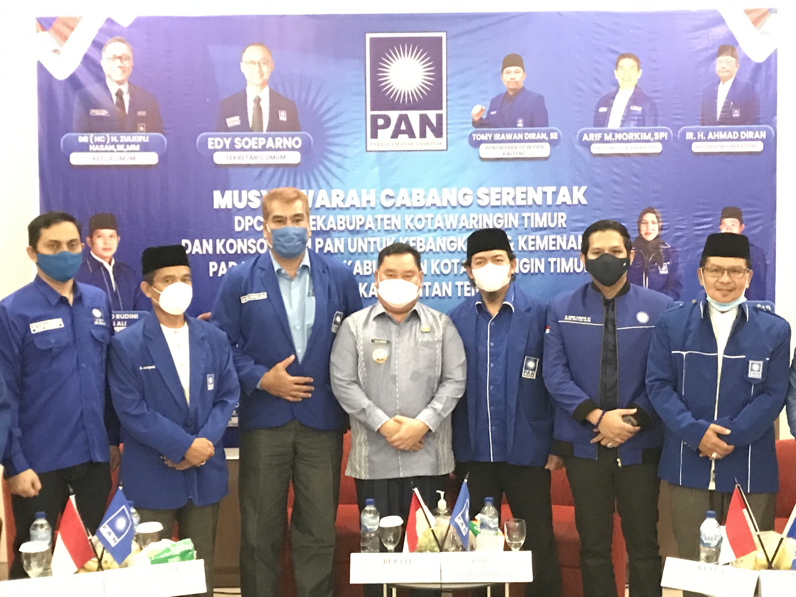 Muscab DPD PAN Kotim, Halikinnor Doakan Rudini Jadi Ketua DPRD