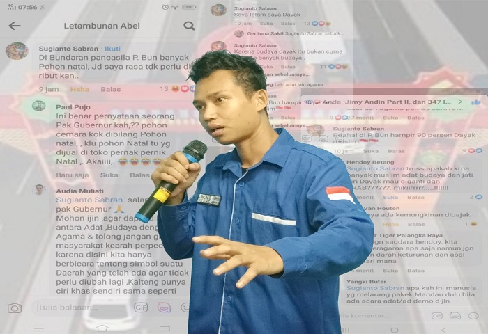 Komentar FB Sugianto Sabran Tuai Reaksi, Ketua GMKI Berikan Balasan Ini