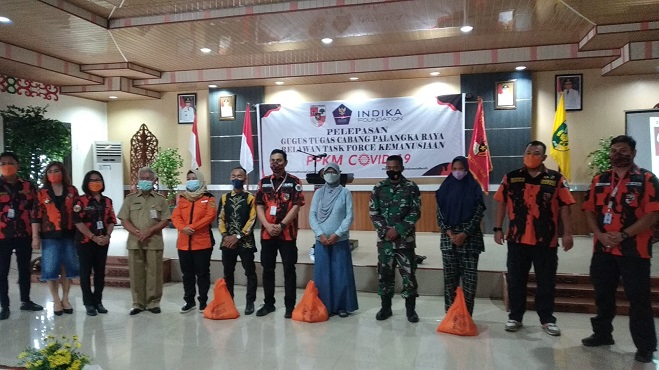 GTC Pemuda Pancasila Cabang Palangka Raya Siap Tanggulangi Covid-19