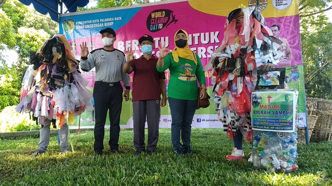 Peringati World Cleanup Day 2021, Ini yang Dilakukan DLH Palangka Raya