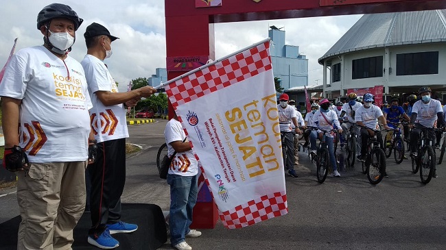 Pekan Nasional Keselamatan Jalan, Ini yang Dilakukan Dishub dan BPTD Wilayah XVI Kalteng