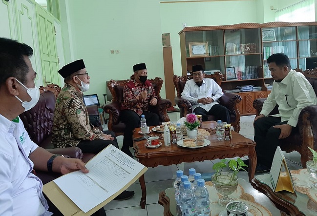 MES Kalteng Silaturahmi ke Rektor IAIN Palangka Raya, Simak Pembahasannya