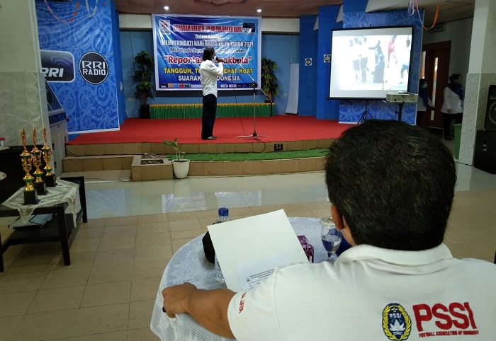 Perwakilan SMSI Juara di Ajang Lomba Reportase Sepakbola RRI