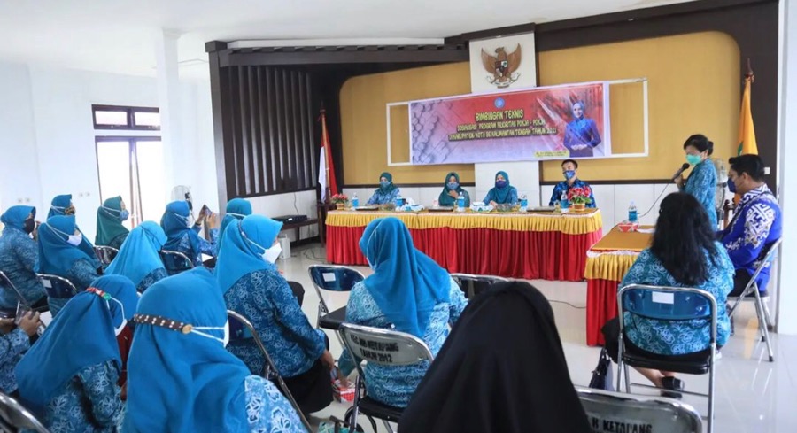 TP PKK Kotim Gelar Bimtek dan Sosialisasi Pokja Kepada Kader PKK Kecamatan