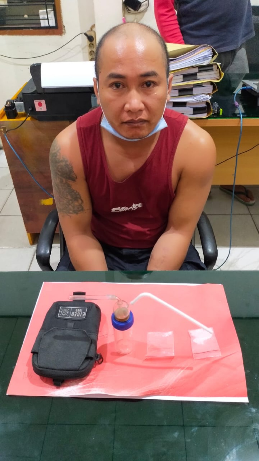 Seorang Pria Simpan Dua Paket Sabu Di Kotim Diringkus Polisi