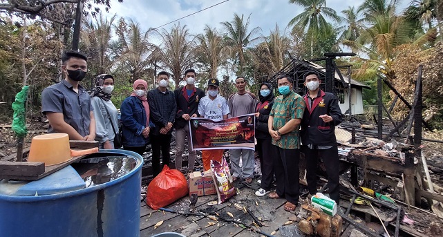 IPMK Palangka Raya Salurkan Bantuan untuk Korban Kebakaran di Bapinang Hulu
