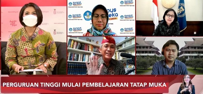 Ini Himbauan Pemerintah untuk Kampus yang Laksanakan PTM