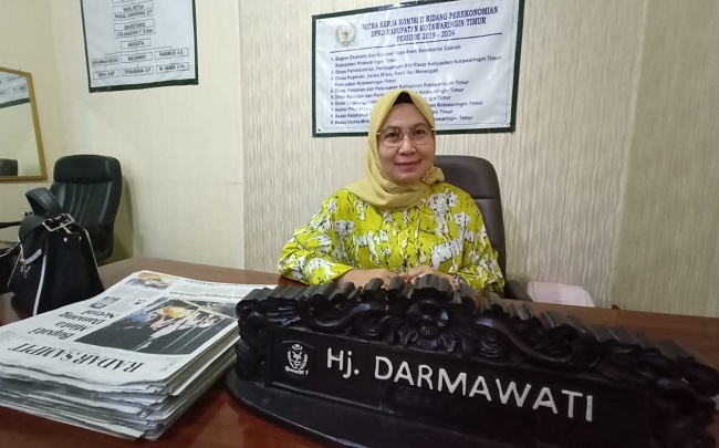 Darmawati Sebut Perusda Pasar Harus Tingkatkan PAD Kotim