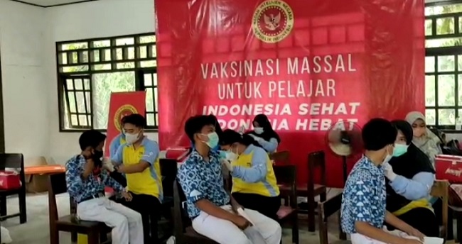 Ribuan Dosis Vaksin Disalurkan BINDA Kalteng di Kobar