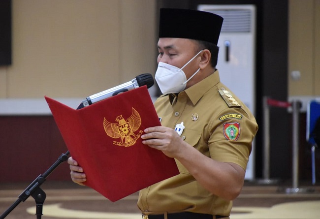 Gubernur Kalteng Lantik Pejabat Pelaksana Tugas, Ini Daftarnya