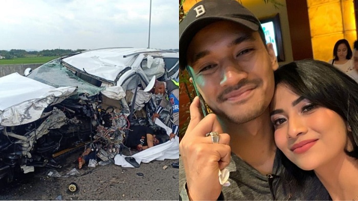 Kabar Duka, Vanessa Angel dan Suaminya Kecelakaan di Tol Nganjuk