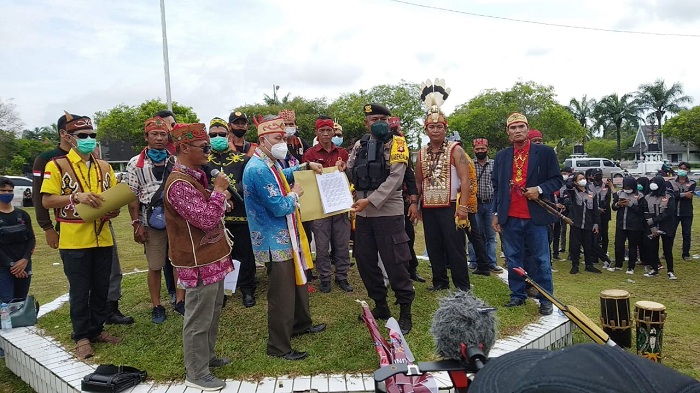 Ormas Dayak Bersatu Minta TBBR Hengkang dari Kalteng