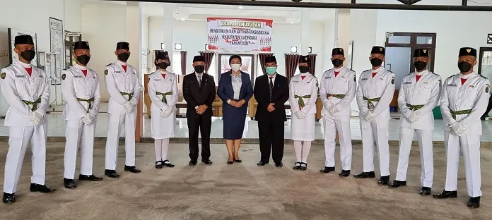 Semangati Tim Paskibra, Winda : Selamat Bertugas Generasi Penerus Bangsa