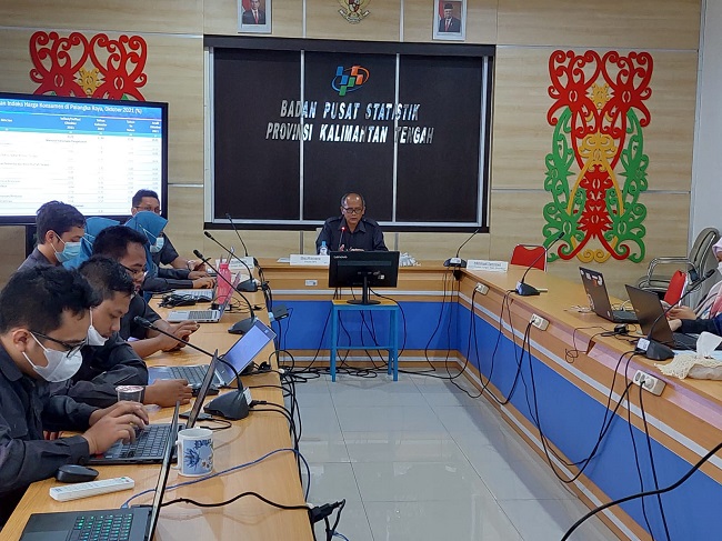 Oktober 2021, Sejumlah Komoditas Ikan dan Daging Ayam Sumbang Inflasi di Kalteng