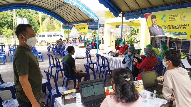 Organisasi Sayap Golkar Palangka Raya Ikut Serta Sukseskan Vaksinasi