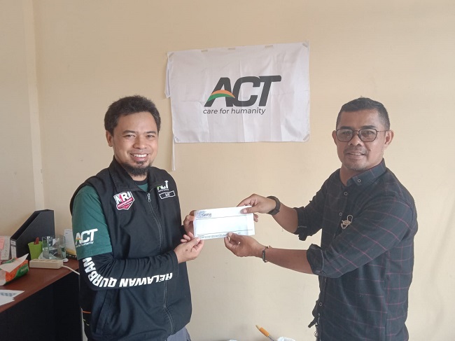 SMSI Kalteng Peduli Bantu Khadijah, Anak Usia 5 Tahun Penderita Kanker Getah Bening