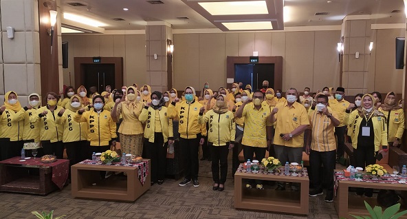 Totalitas, Ini Target KPPG untuk Partai Golkar Kalteng dalam Pemilu 2024