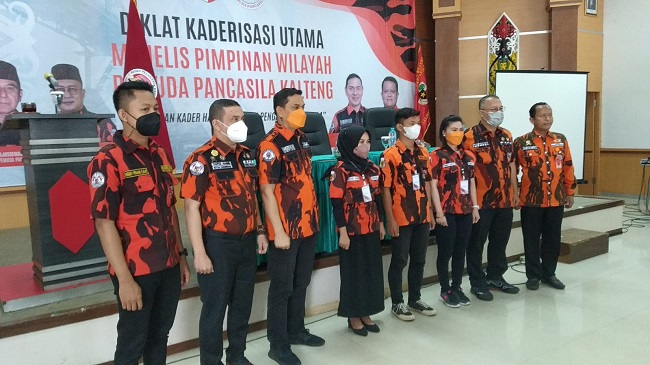 Sekjen MPN Pemuda Pancasila Buka Diklat Kaderisasi Utama di Kalteng