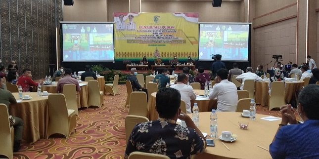 Pemko Palangka Raya Gelar Konsultasi Publik RDTR Kawasan Perkotaan