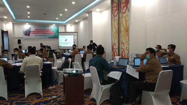 KLHK dan ITTO Petakan Wilayah Rawan Karhutla di Kalteng