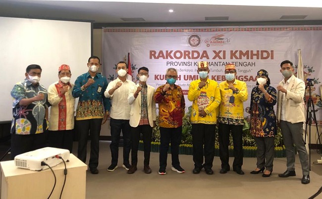 Sempat Terkendala, Pembukaan RAKORDA PD KMHDI Kalteng Sukses Digelar