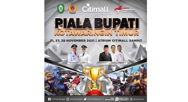 Turnamen E-Sport Piala Bupati Kotim Lombakan Empat Cabor