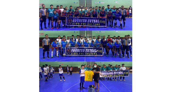 Gelar Fourfeo Futsal, SIWO PWI Kalteng Ajak CKB Naufal dan SMA 4