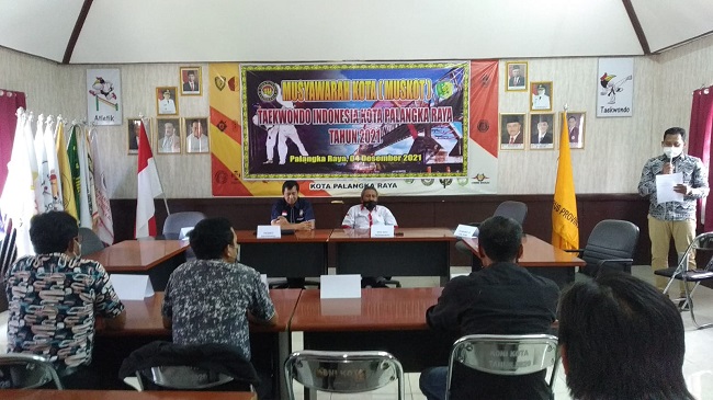 Muskot Taekwondo Indonesia Kota Palangka Raya Resmi Digelar