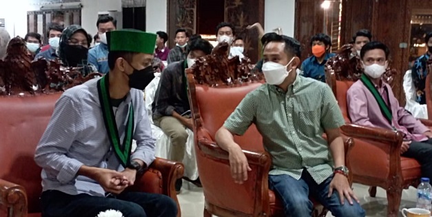 Temui Peserta Training HMI, Walikota Kenalkan Keunikan Kota Palangka Raya