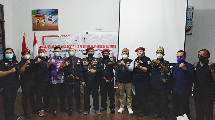 Panglima Batamad dan Ormas Adat Dayak Kalteng Gelar Pertemuan, Ini yang Dibahas