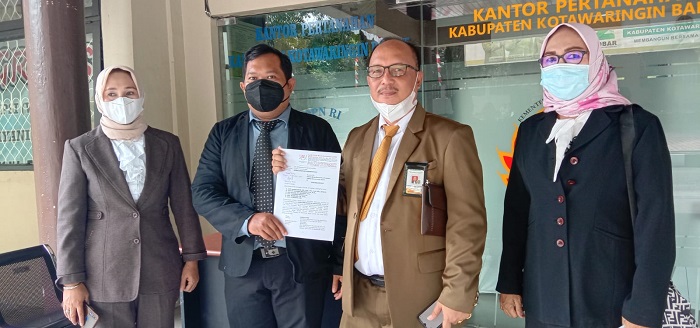KPC akan Gugat BPN Kobar