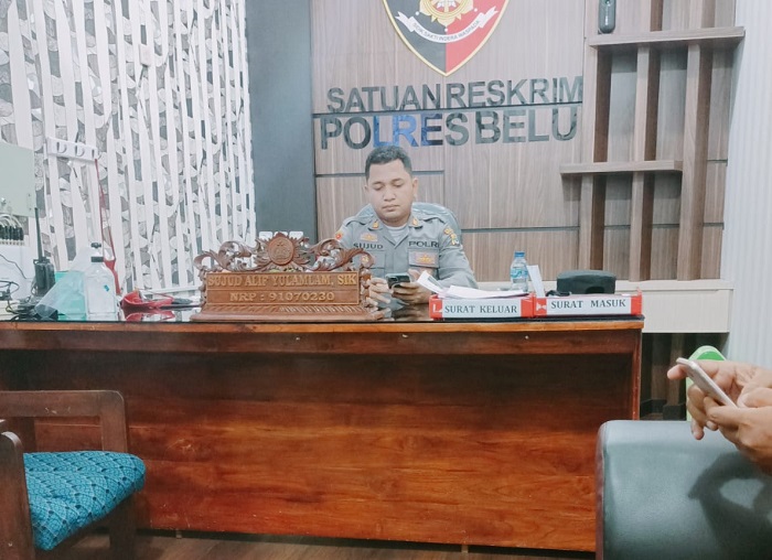 Terjadi Lagi, Kasatreskrim Polres Belu Larang Wartawan Merekam