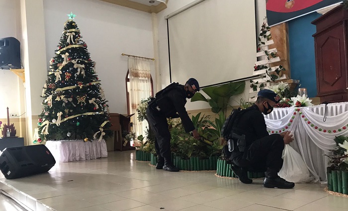 Tim Gegana Sisir Gereja di Sampit