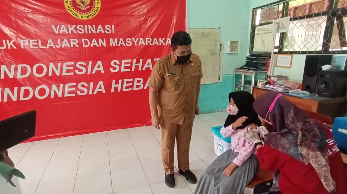 Dengan Vaksinasi Anak dari Binda Kalteng, PTM Bisa Capai 100 Persen