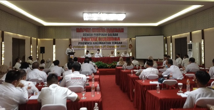 Persiapan Jelang 2024, DPD Gerindra Kalteng Gelar Rakerda