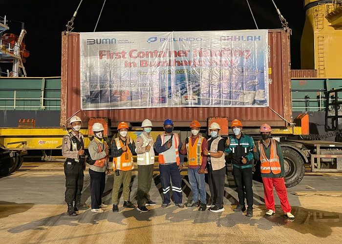 Kinerja Pelayanan Pelindo lll Kumai Meningkat di 2021